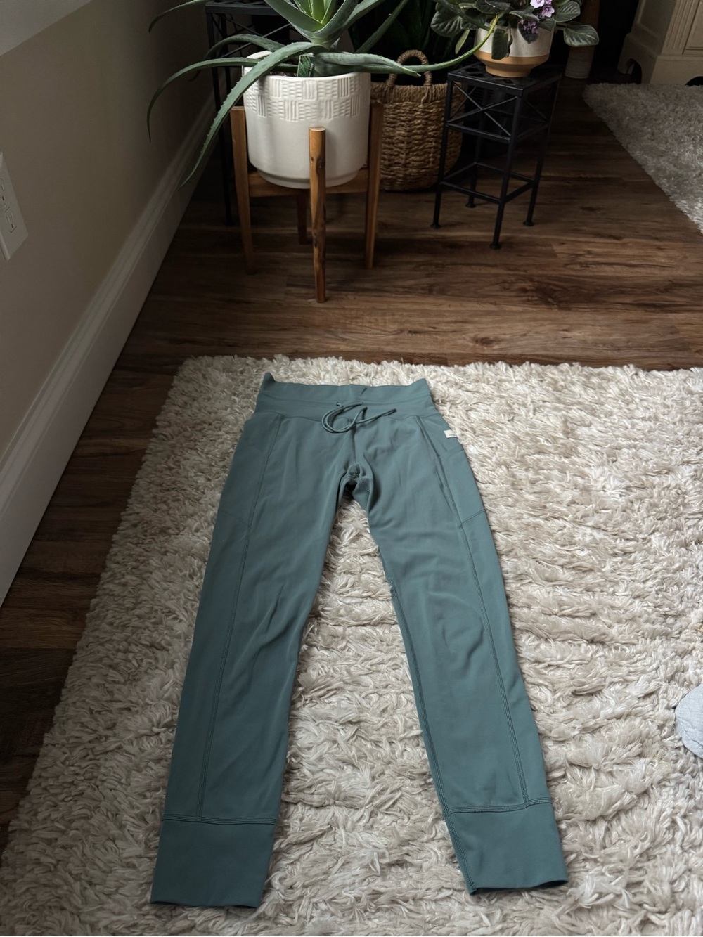 Vuori Women's Sage Green Track Joggers